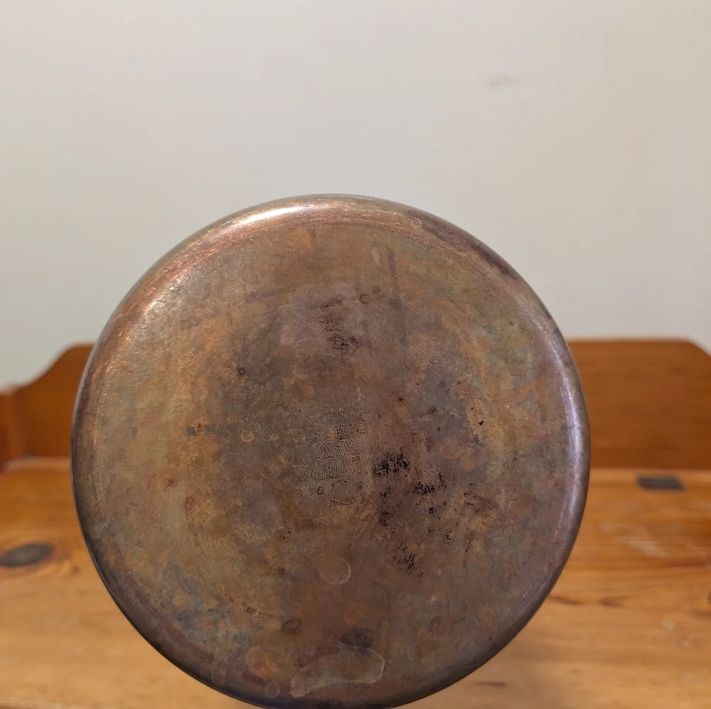 Vintage Revere Ware Copper Bottom Saucepan – 1 Qt – AS-IS